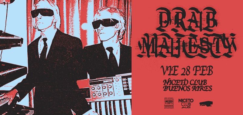 Drab Majesty (US) en Niceto Club - Buenos Aires