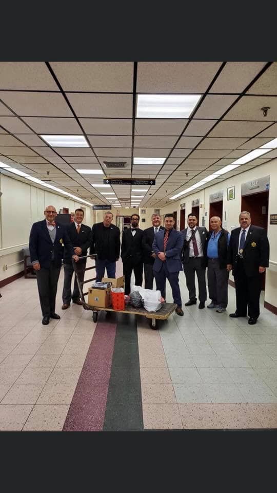  The Mighty 3rd. Kings Masonic Visitation to the Brooklyn Veterans Hospital