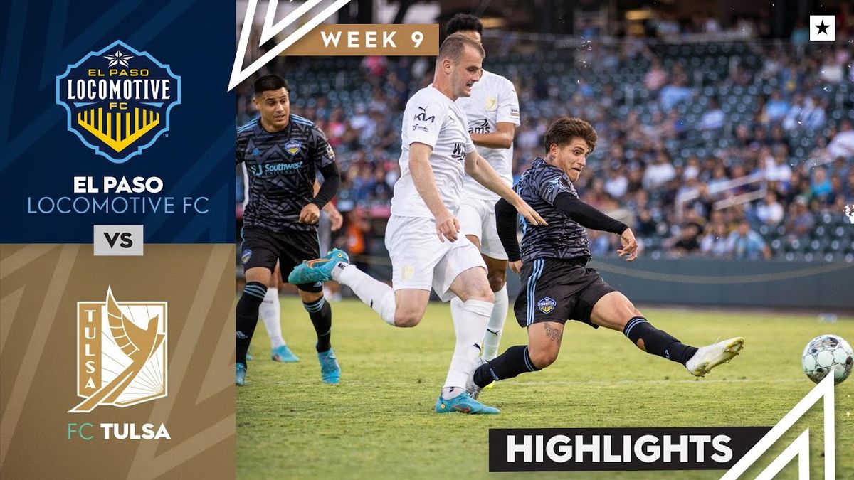 FC Tulsa at El Paso Locomotive FC at Southwest University Park