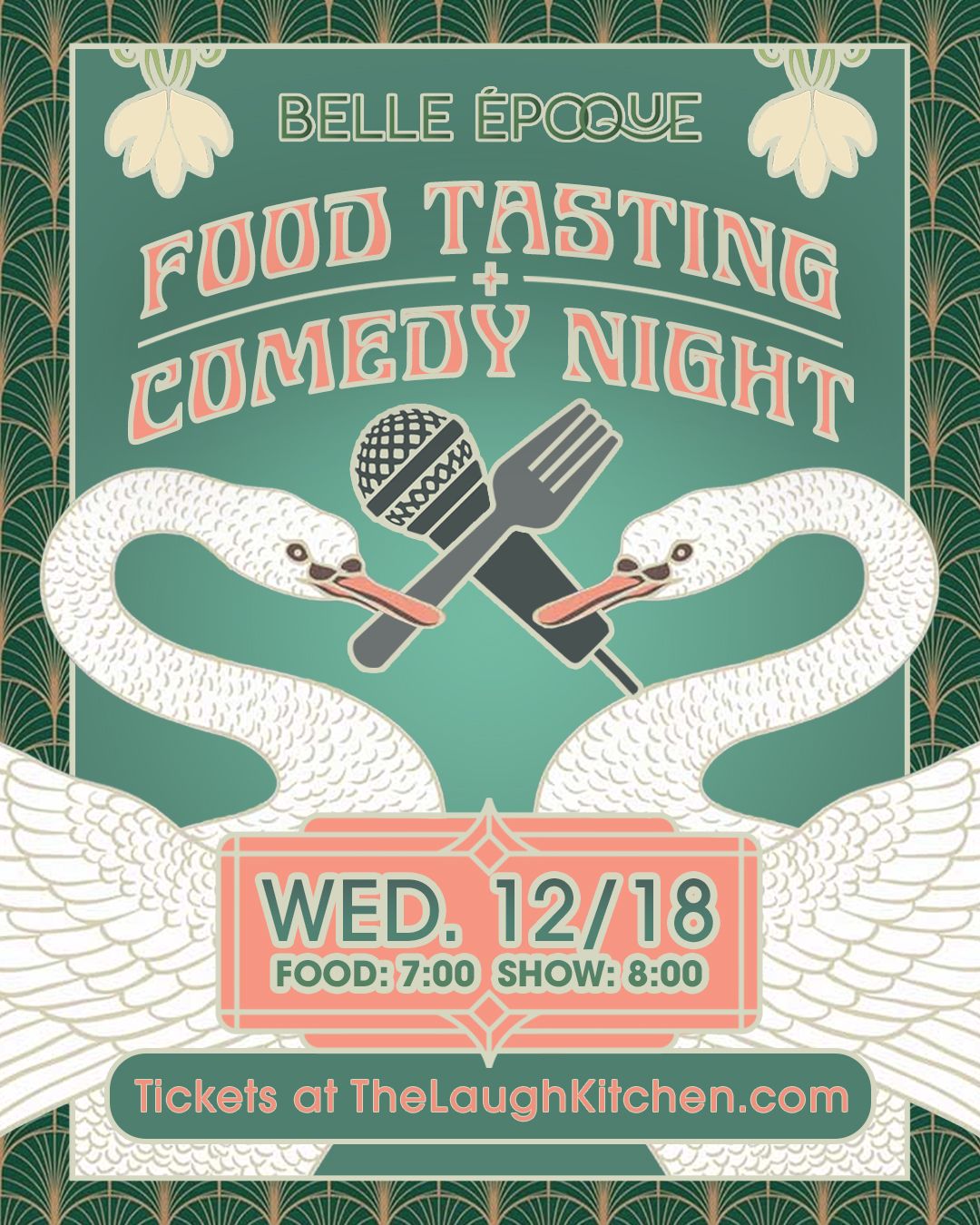 Cuisine Tasting + Standup Comedy 12\/18\/24