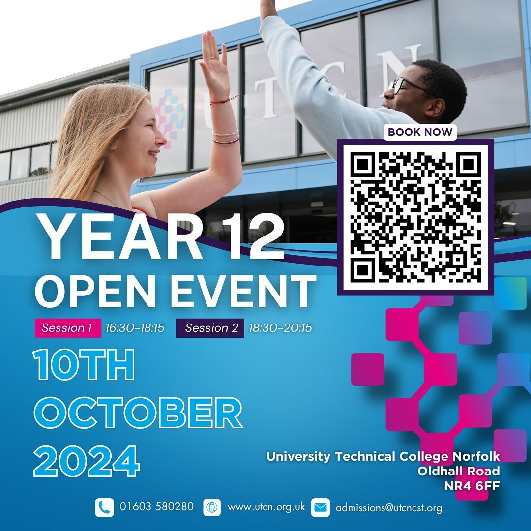 UTCN Year 12\/ Sixth Form Open Event 