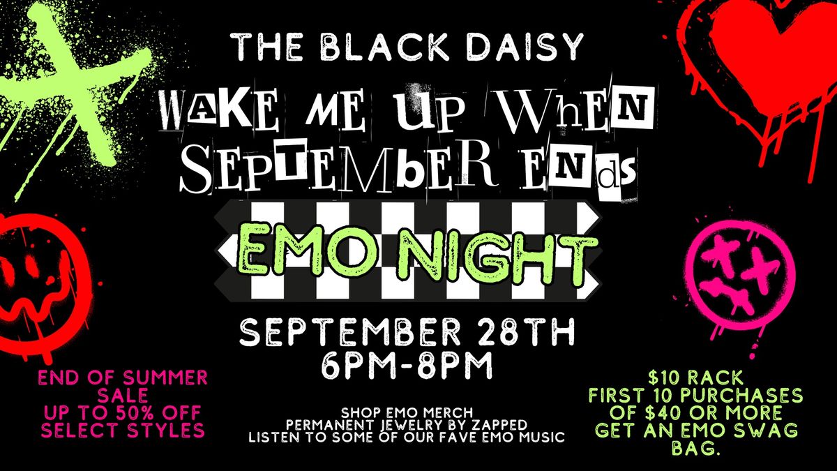 Emo Night - Sip n Shop