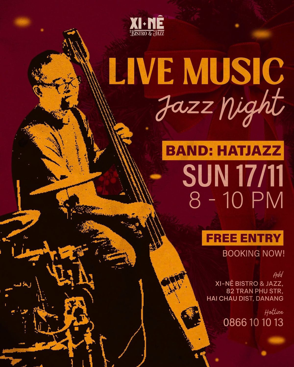 [LIVE MUSIC - MI\u1ec4N PH\u00cd] "M\u00f9a g\u1ea7n b\u00ean" x HatJazz Band