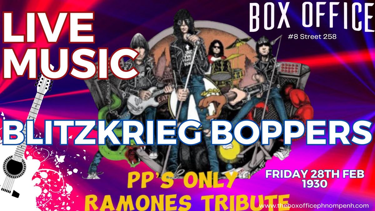 The Box Office Presents - The Blitzkrieg Boppers - live!