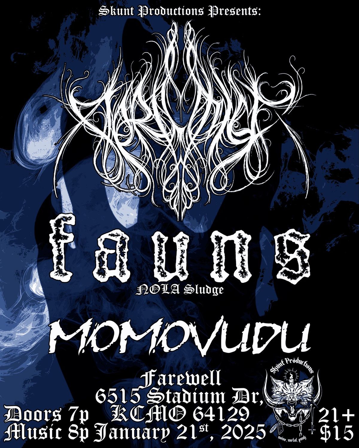 Fauns (LA) \/ Aprilmist \/ Momovudu