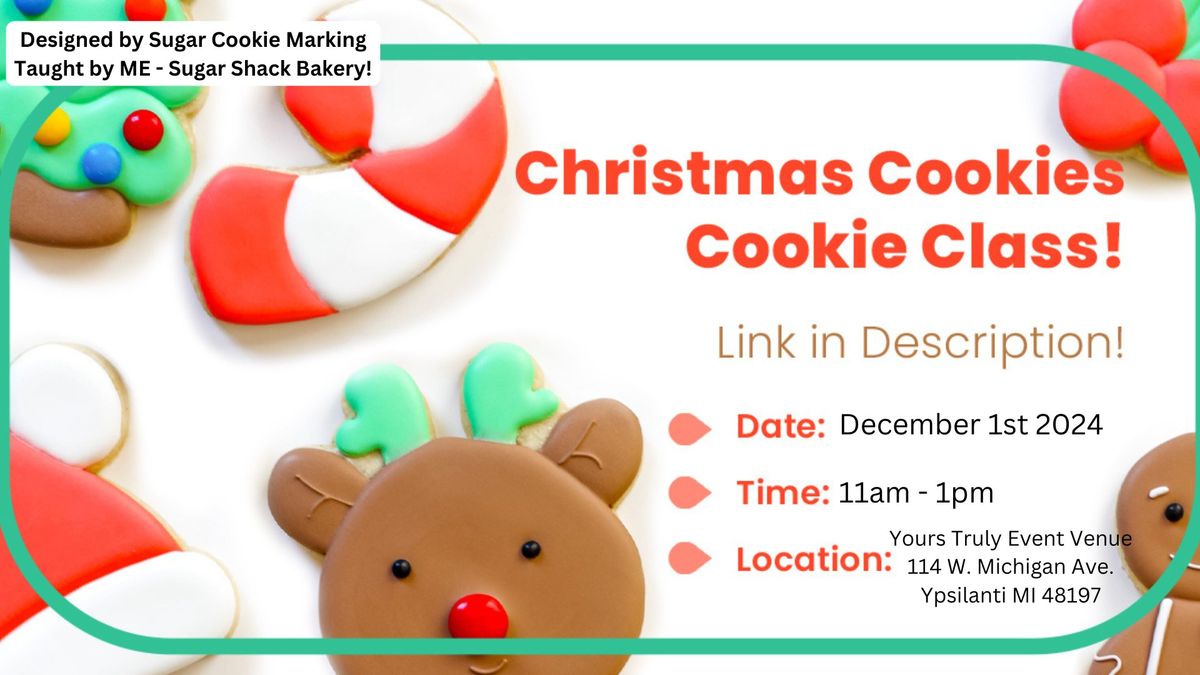 Christmas Cookie Decorating Class