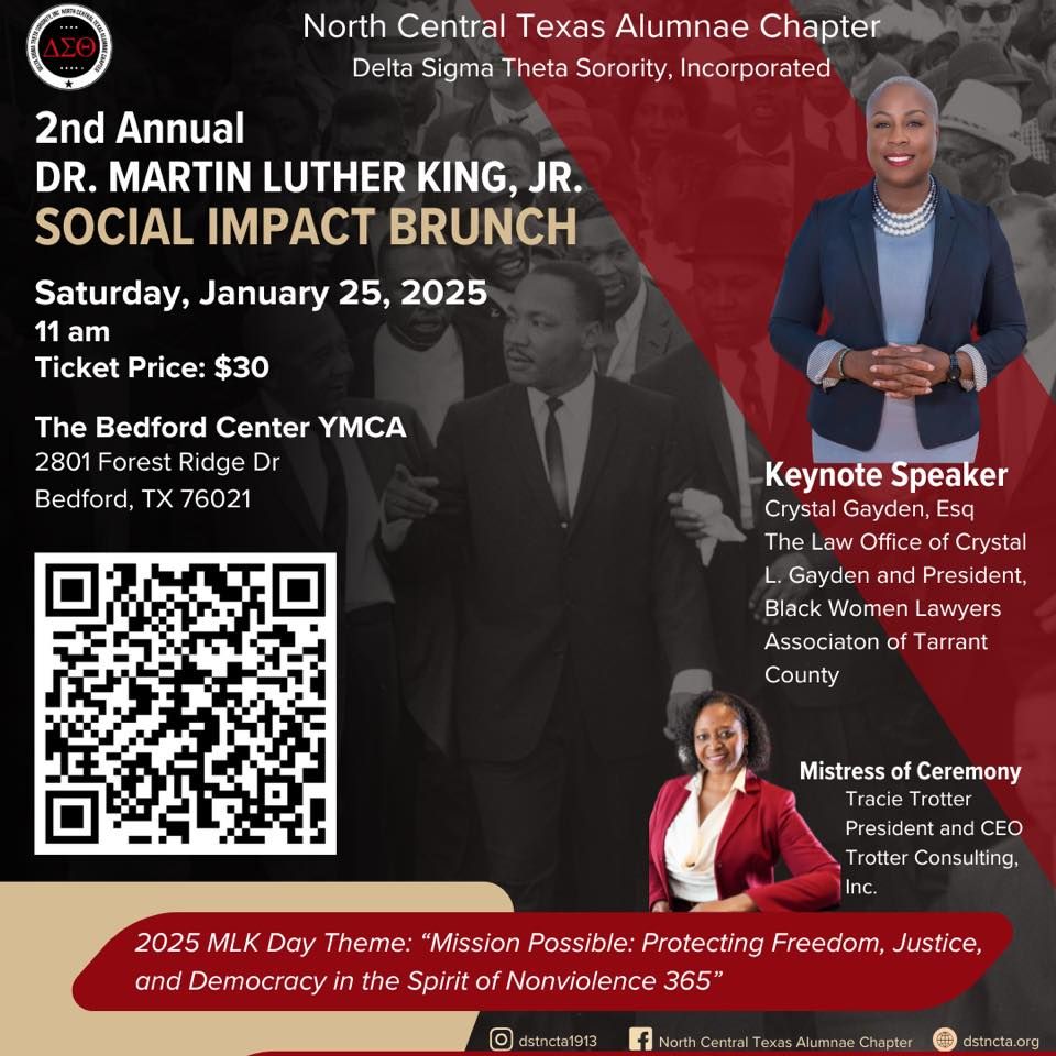 2nd Annual DR. MARTIN LUTHER KING, JR. SOCIAL IMPACT BRUNCH