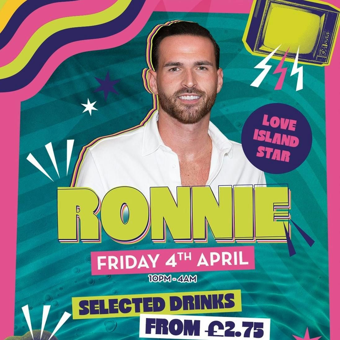 Love Island's Ronnie