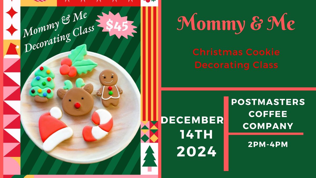 Mommy & Me Christmas Cookie Decorating Class