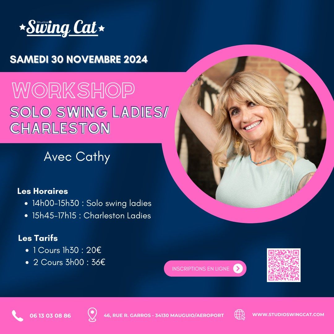 Dance Workshop avec Cathy (Solo Swing Ladies \/ Charleston)) 