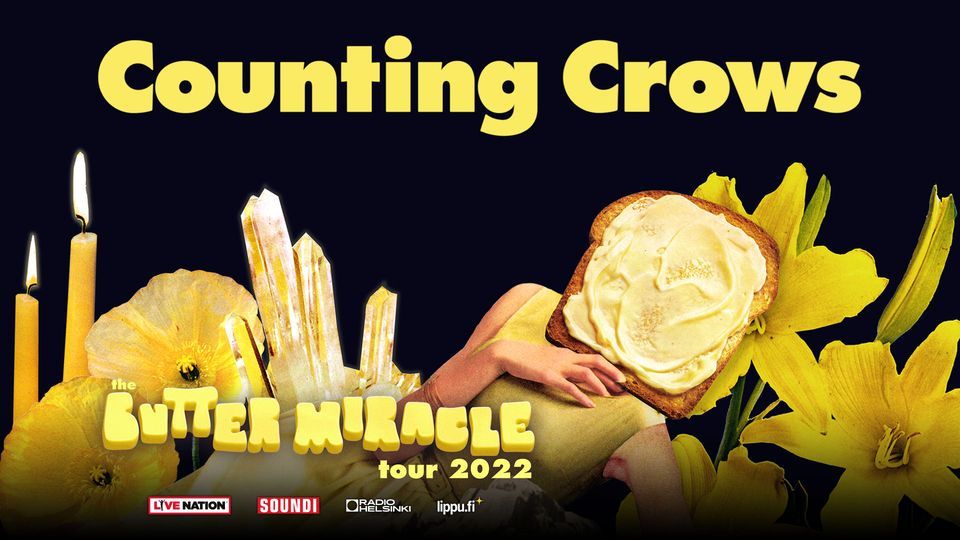 Counting Crows (US): The Butter Miracle Tour, Kulttuuritalo, Helsinki 1.11.2022