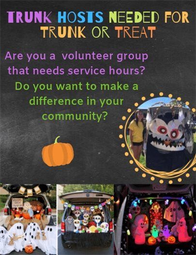 Trunk or Treat Event