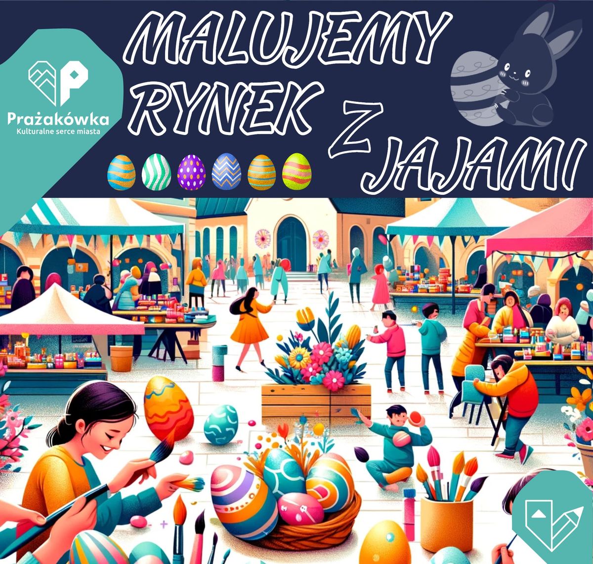 Malujemy rynek z jajami!