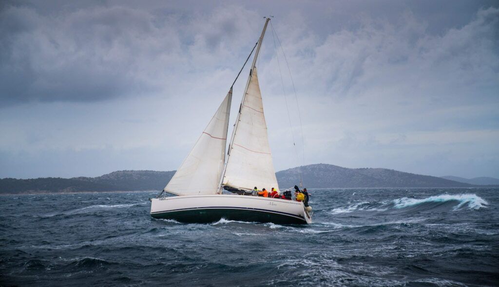 ASA YACHT RACE AROUND POROS ISLAND.   Contact us at Information@athenssailingacademy.com for details