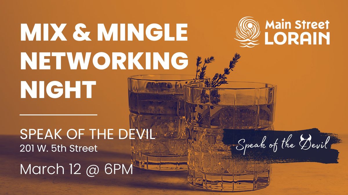 March Mix & Mingle