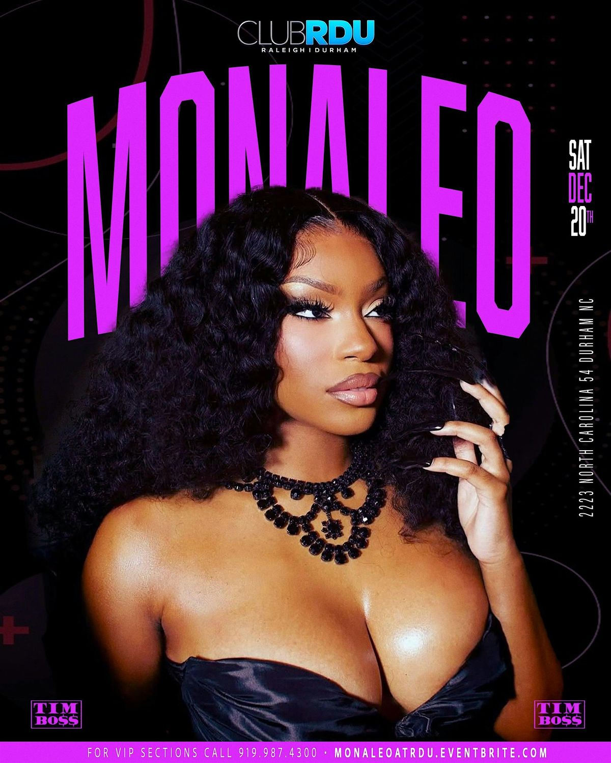 Monaleo takes over CLUB RDU