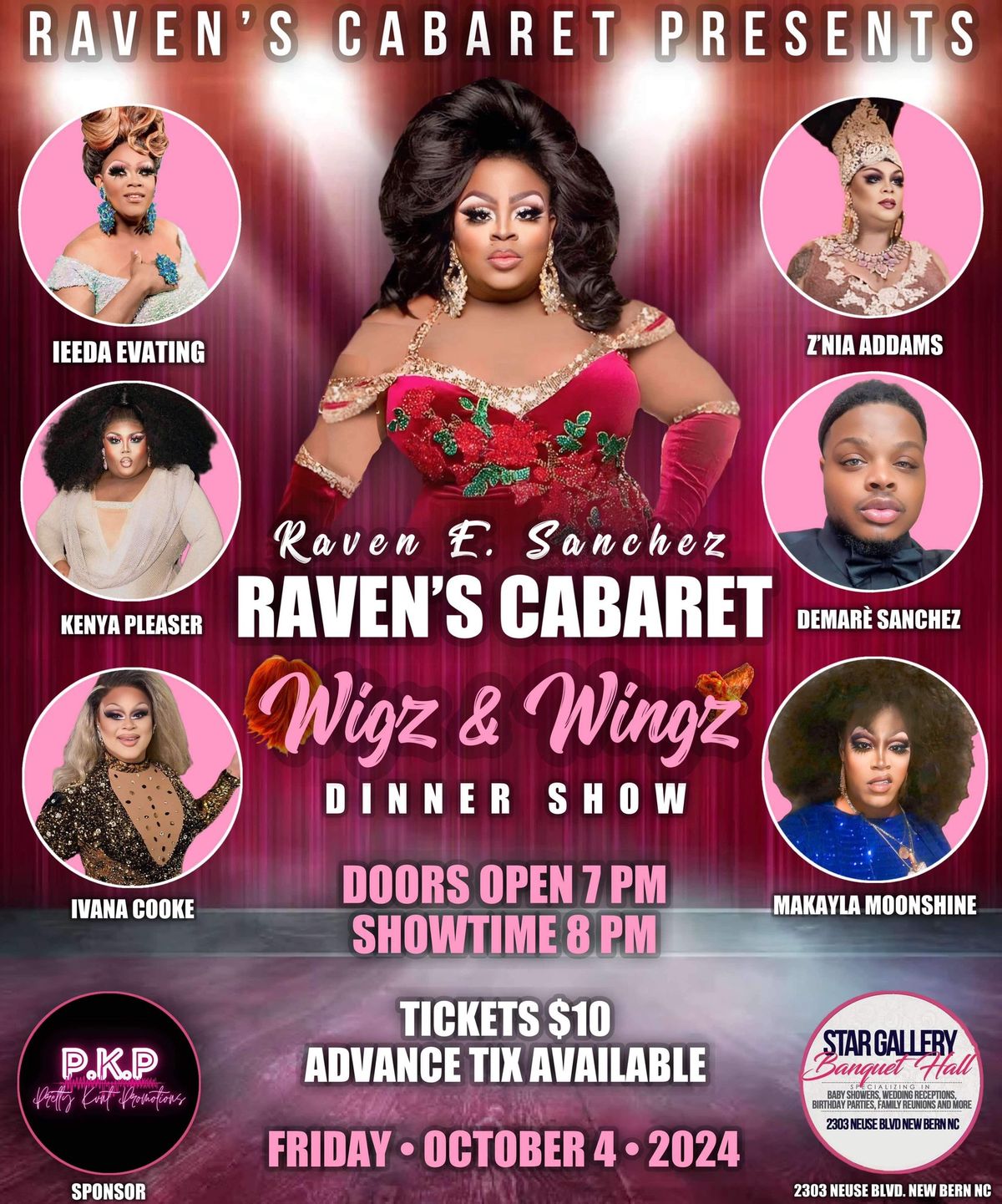 Raven\u2019s Cabaret presents Wigz and Wingz 