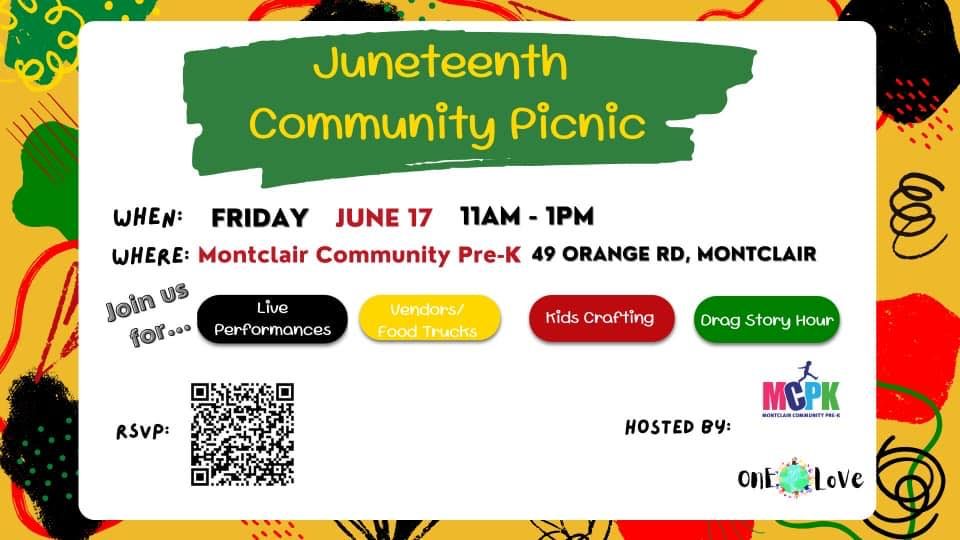 Community Picnic, Montclair Community PreK, 17 June 2022