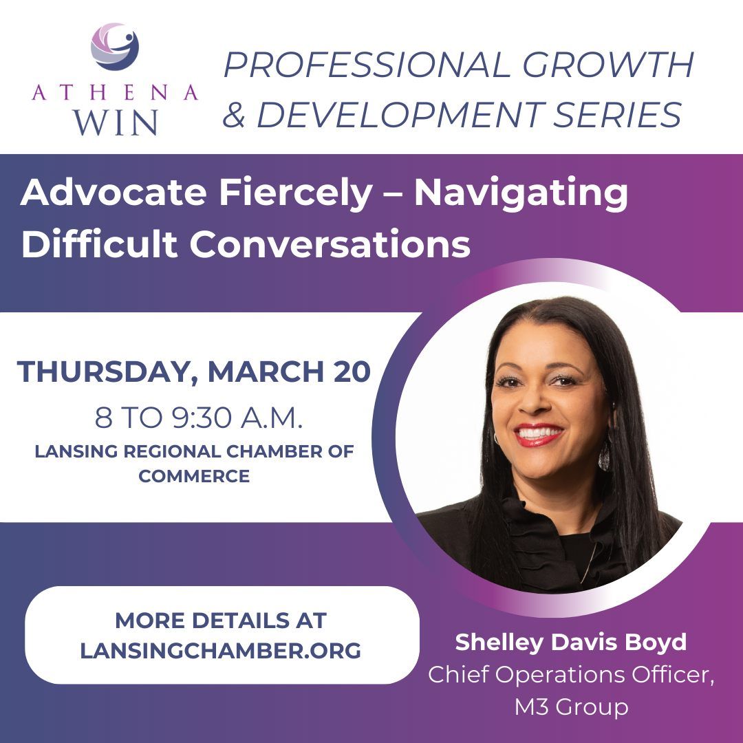 ATHENA WIN PGD Series: Advocate Fiercely \u2013 Navigating Difficult Conversations