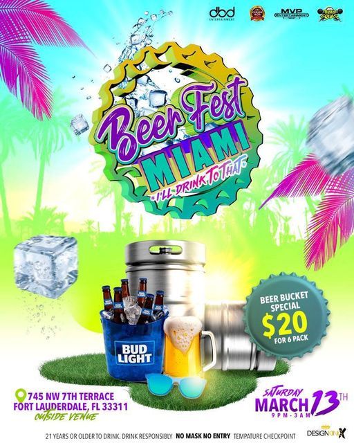 BEER FEST MIAMI, 745 NW 7th Ter, Fort Lauderdale, FL 333117312, United