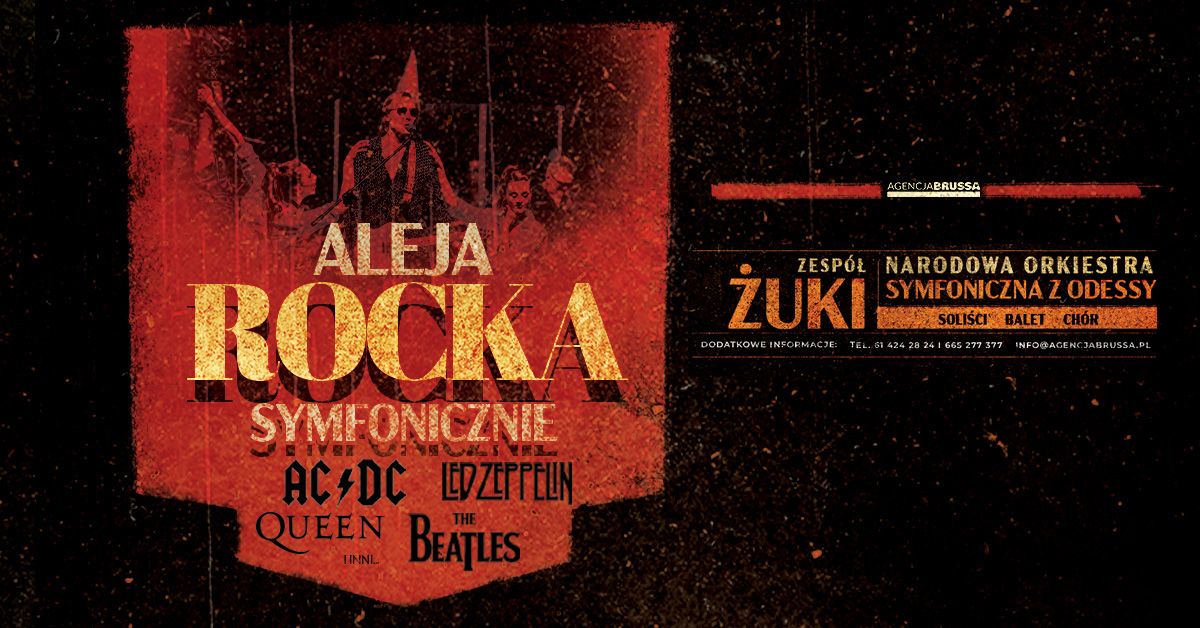 Bia\u0142ystok: Aleja Rocka Symfonicznie - Niezwyk\u0142a muzyczna podr\u00f3\u017c