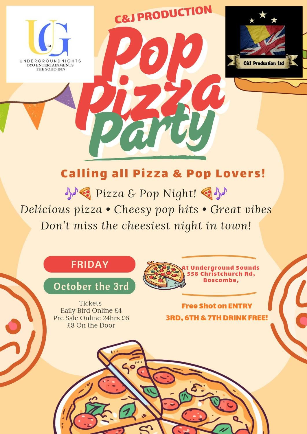 POP PIZZA PARTY