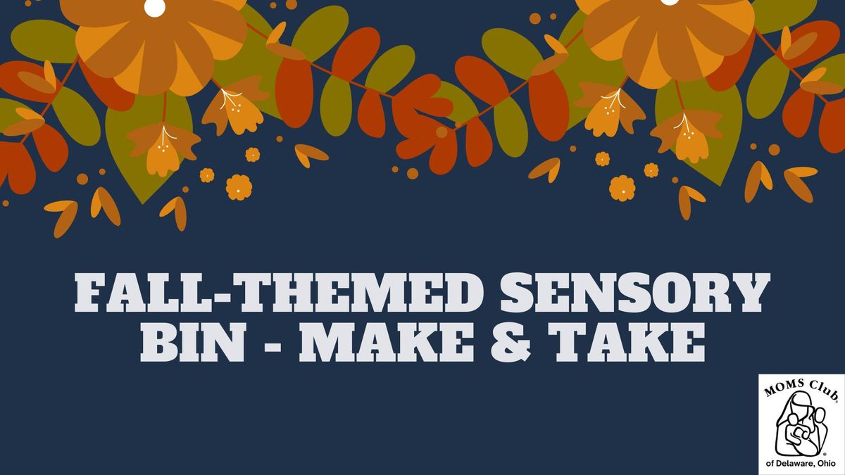 Fall-Themed Sensory Bin Make & Take 