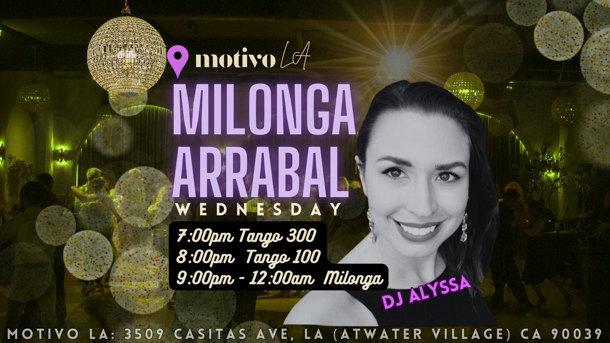 Milonga Arrabal w DJ Alyssa