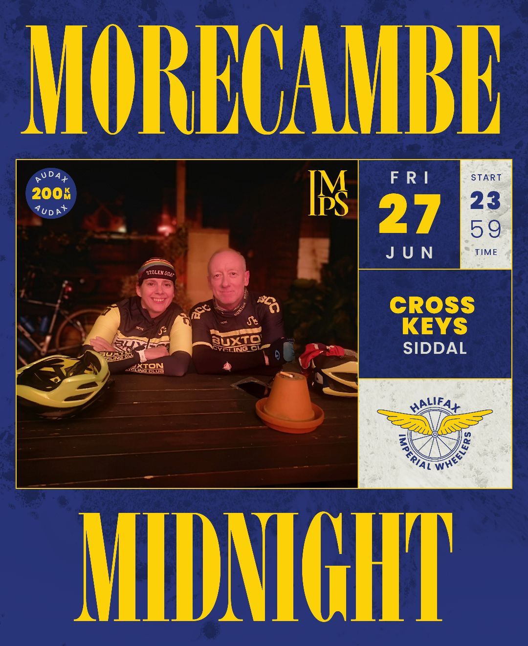 Morecambe Midnight Madness (200km) Audax 2025