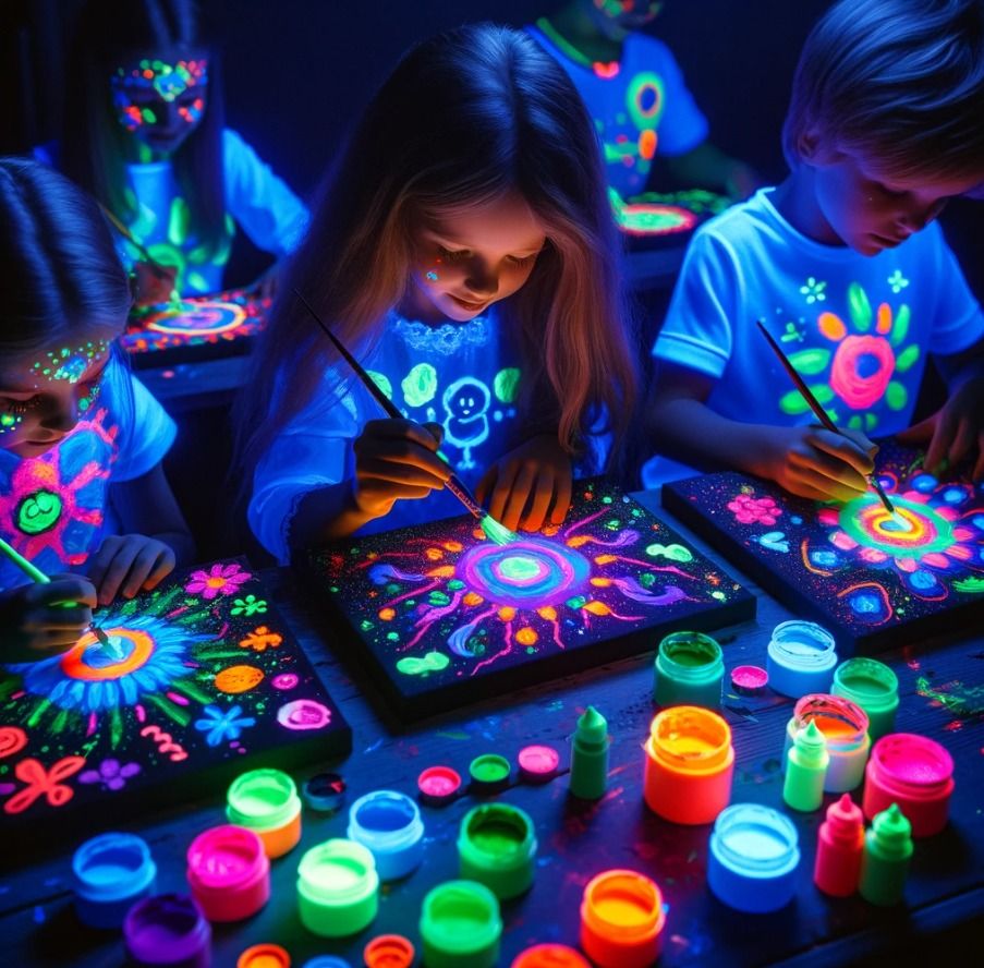 Let's Glow Crazy: Summer Art Camp