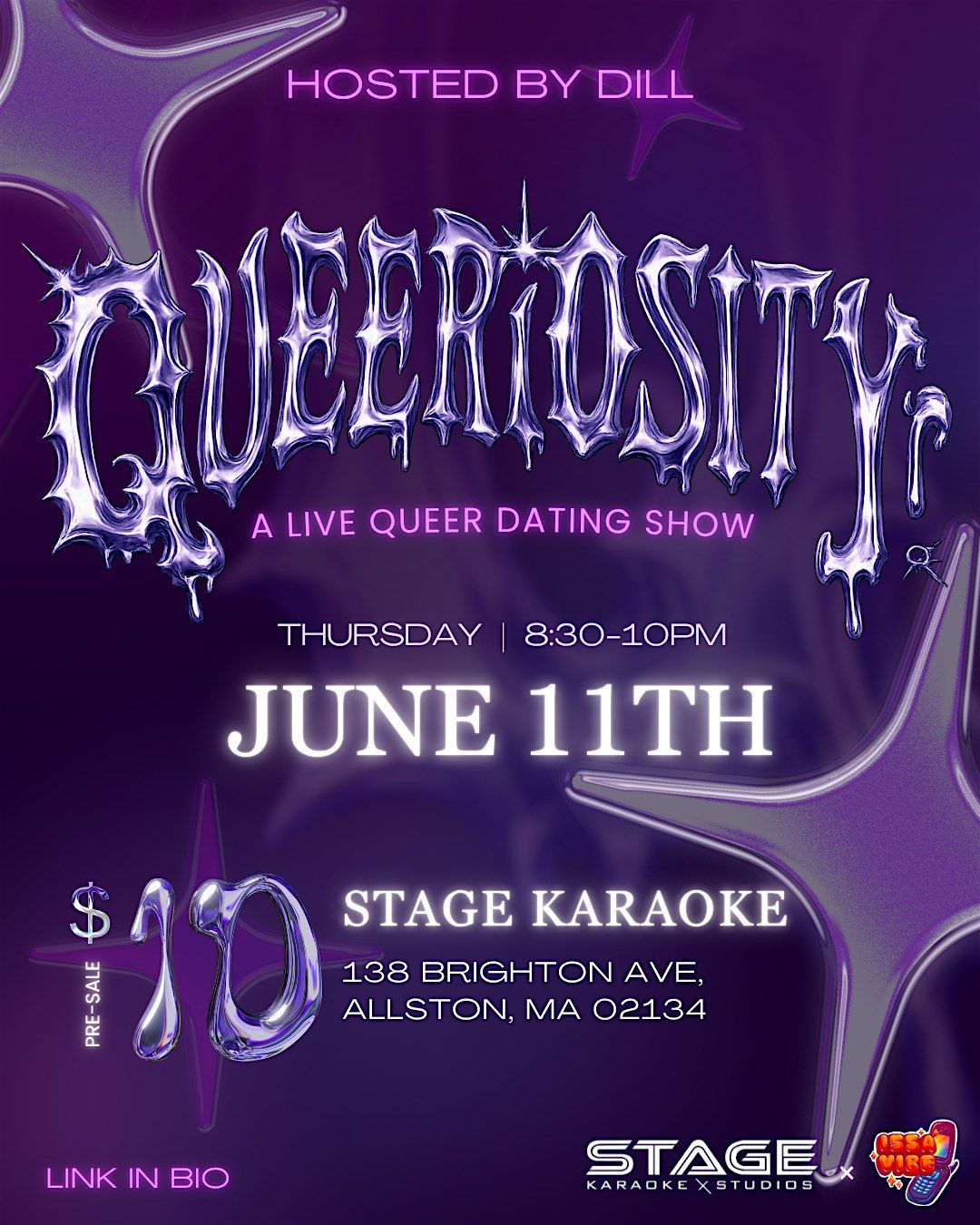LIVE Queer Dating Show! Queeriosity x Boston