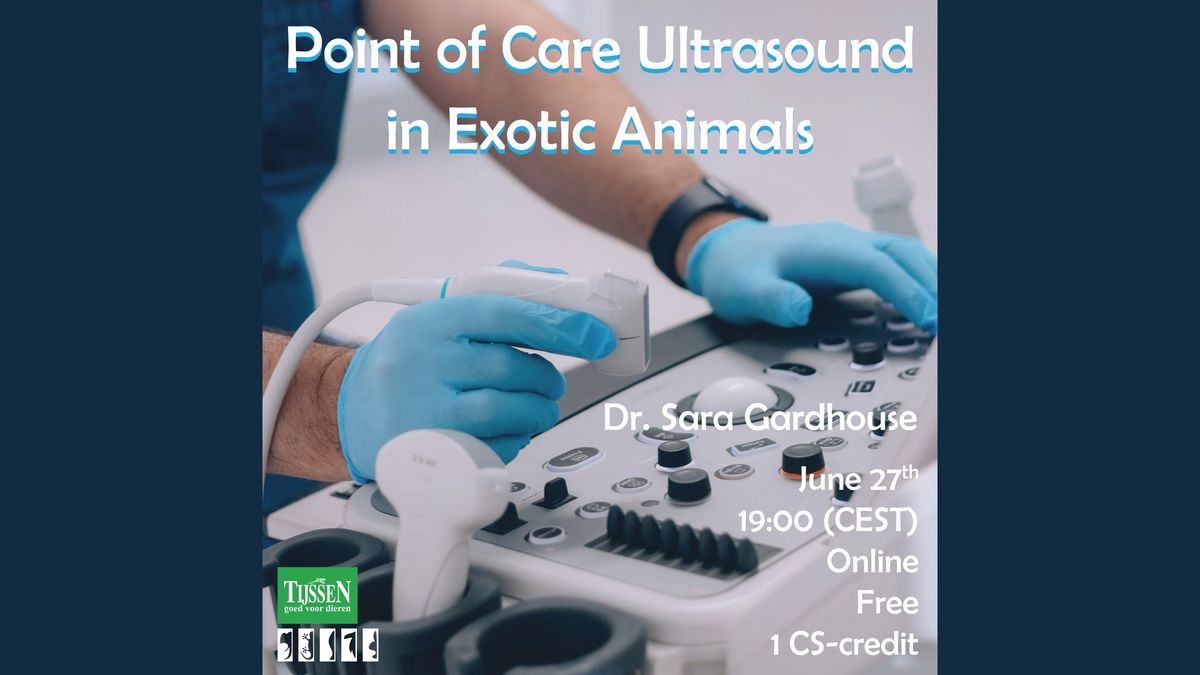 Lecture: Point of care Ultrasound in Exotic Animals