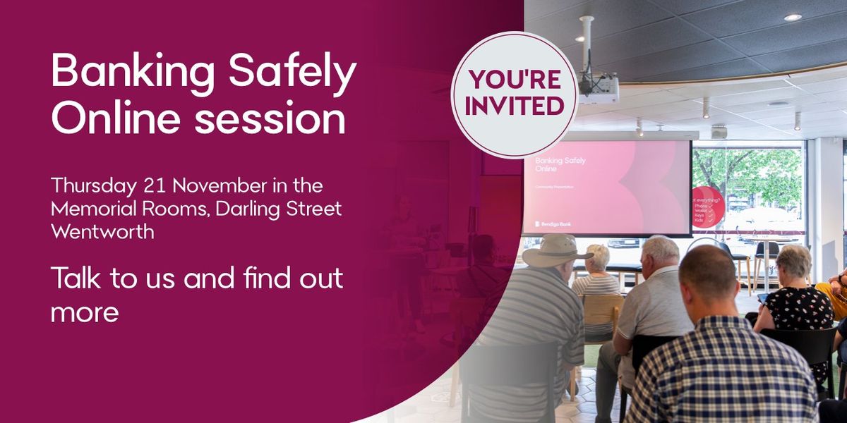 Banking Safely Online Session - 21 November