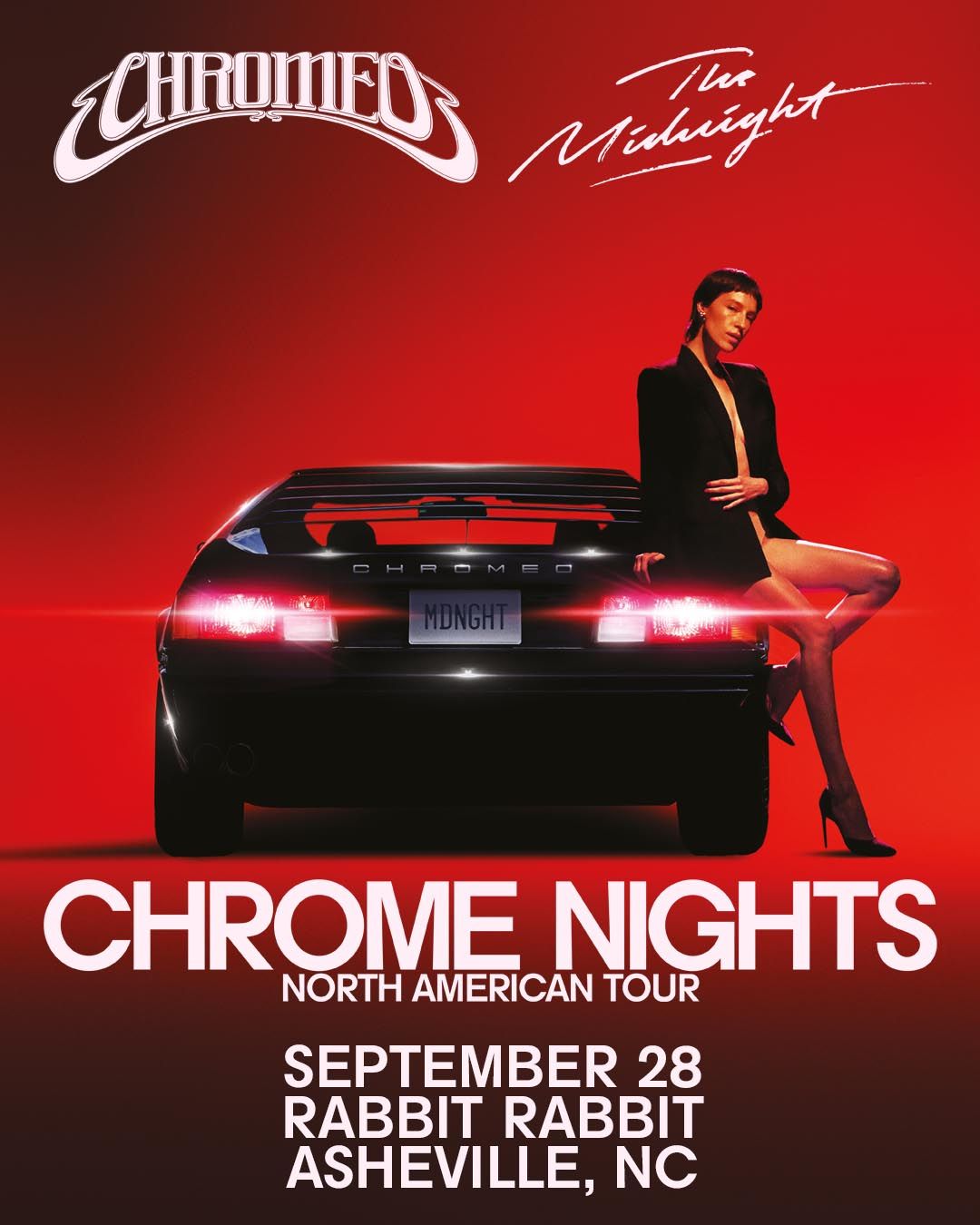 CHROMEO & THE MIDNIGHT AT RABBIT RABBIT