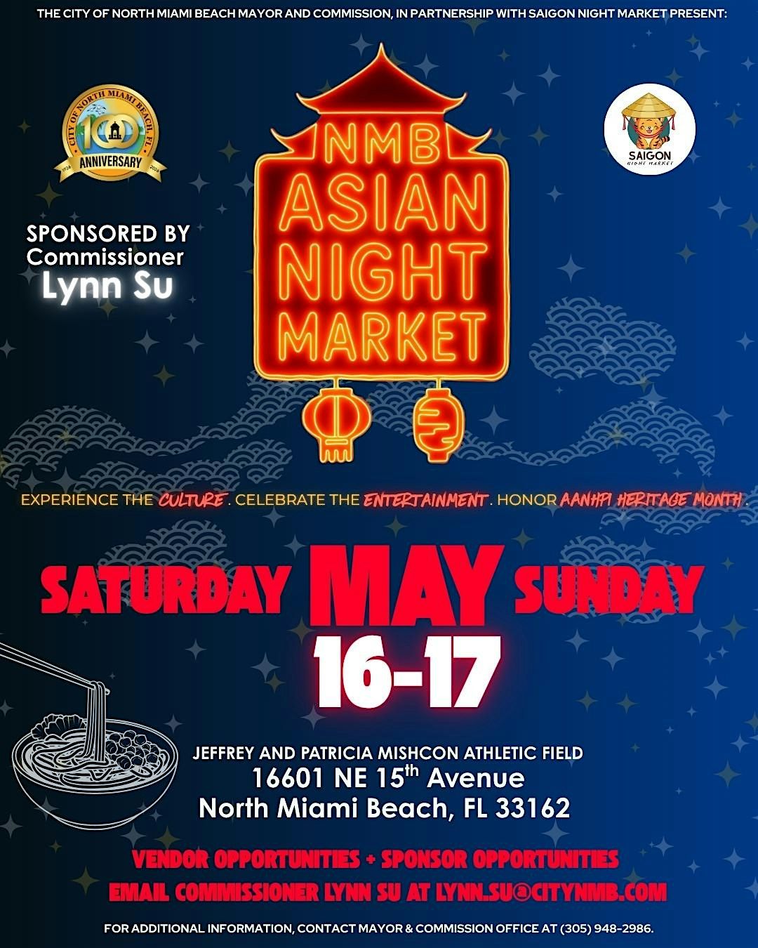 NMB ASIAN NIGHT MARKET: AANHPI EDITION