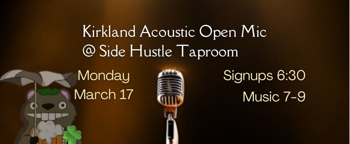 Kirkland Acoustic Open Mic