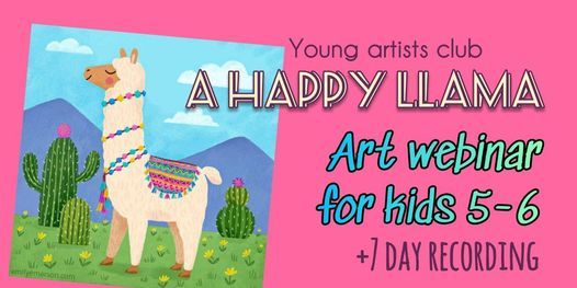 Young Artist Club - Online Art Webinar for 5-6 year olds