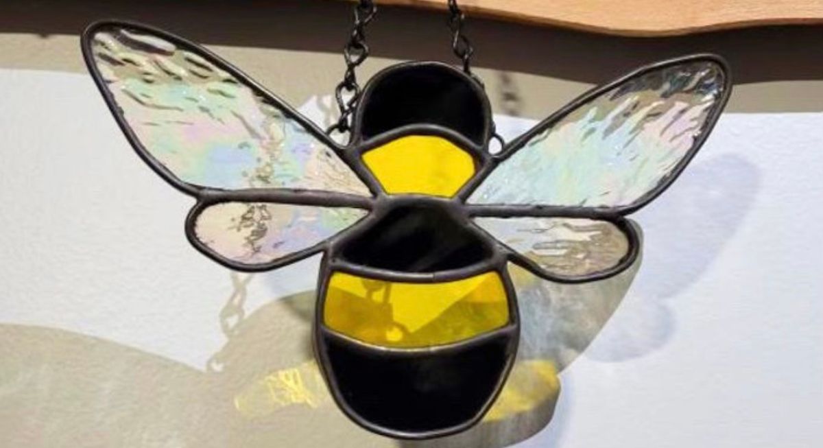 Stained Glass Bumble bee