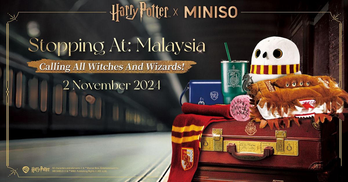 MINISO MALAYSIA X HARRY POTTER COLLECTION GRAND LAUNCH AT PAVILION KUALA LUMPUR