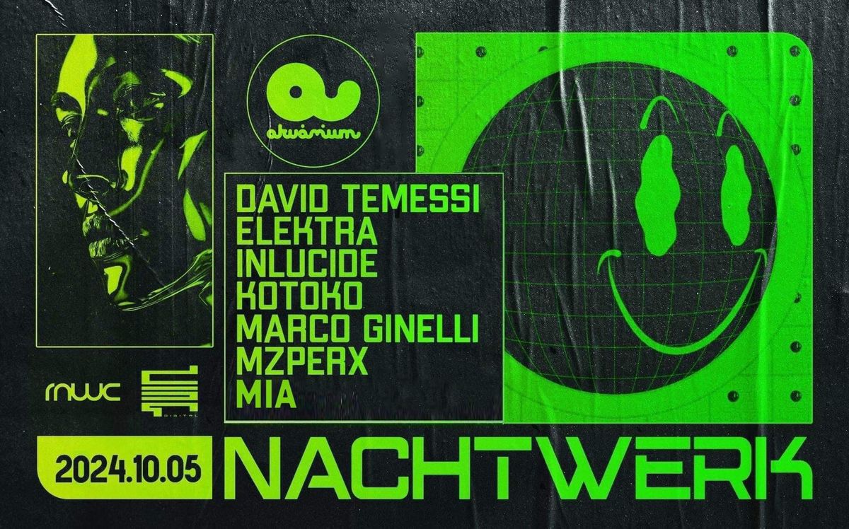 Nachtwerk pres. 100% Hard Techno Rave @ Akvarium NagyHall 