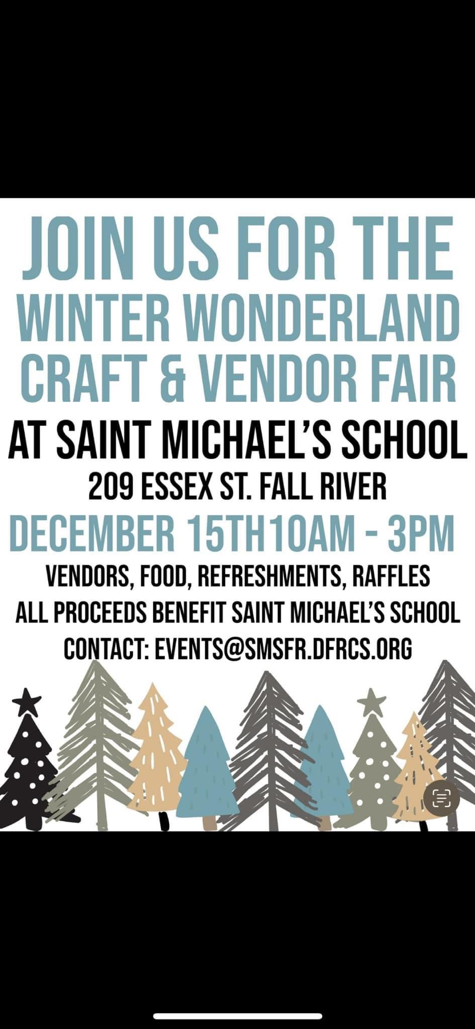 Saint Michael School Winter Wonderland Craft Fair