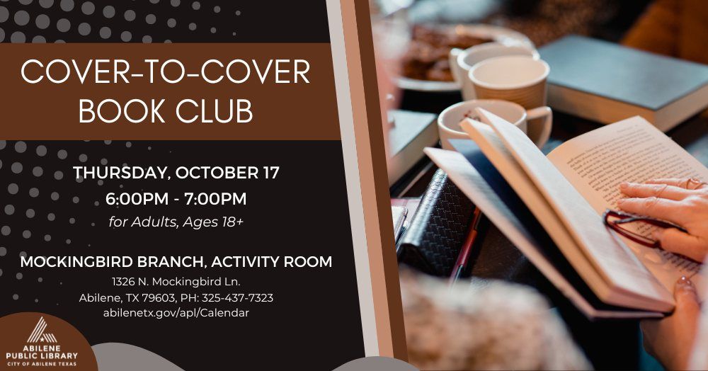 Cover-to-Cover Book Club (Mockingbird Branch)