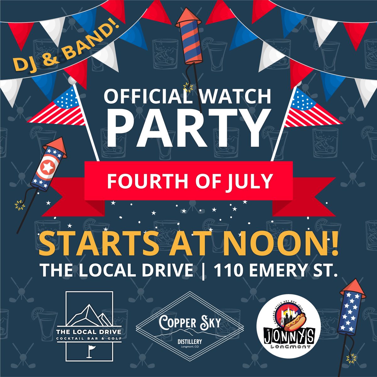 July 4th Official Watch Party