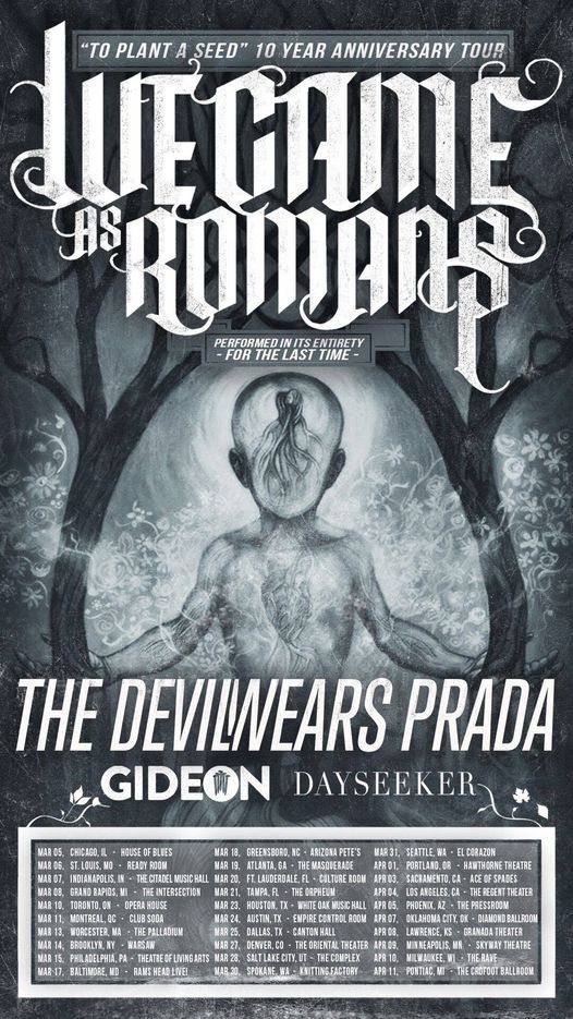 We Came As Romans: To Plant A Seed 10 Year Anniversary Tour