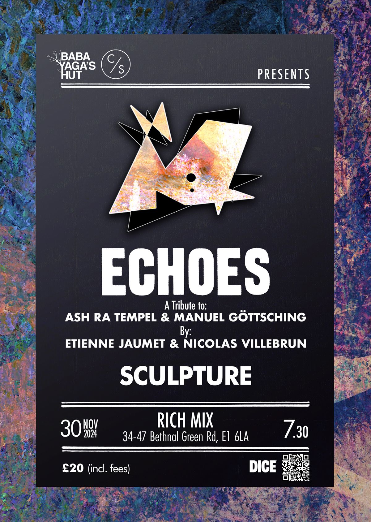 ECHOES: A Tribute to Manuel G\u00f6ttsching & Ash Ra Tempel by Etienne Jaumet & Nicolas Villebrun 