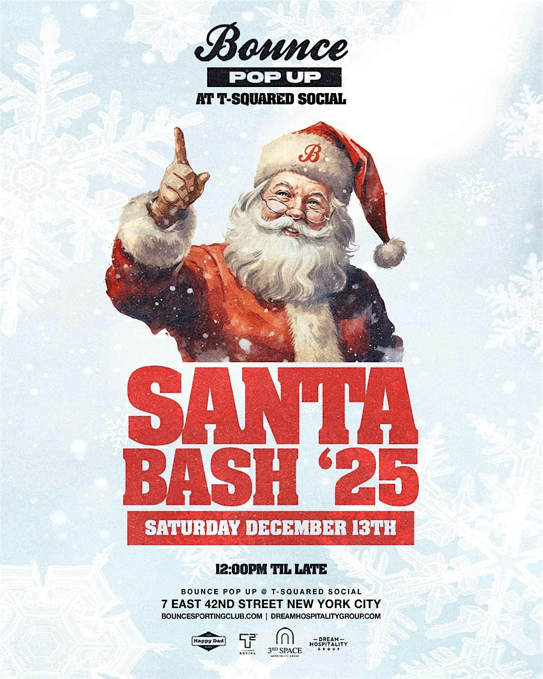 SANTA BASH '25 @ T-SQUARED SOCIAL