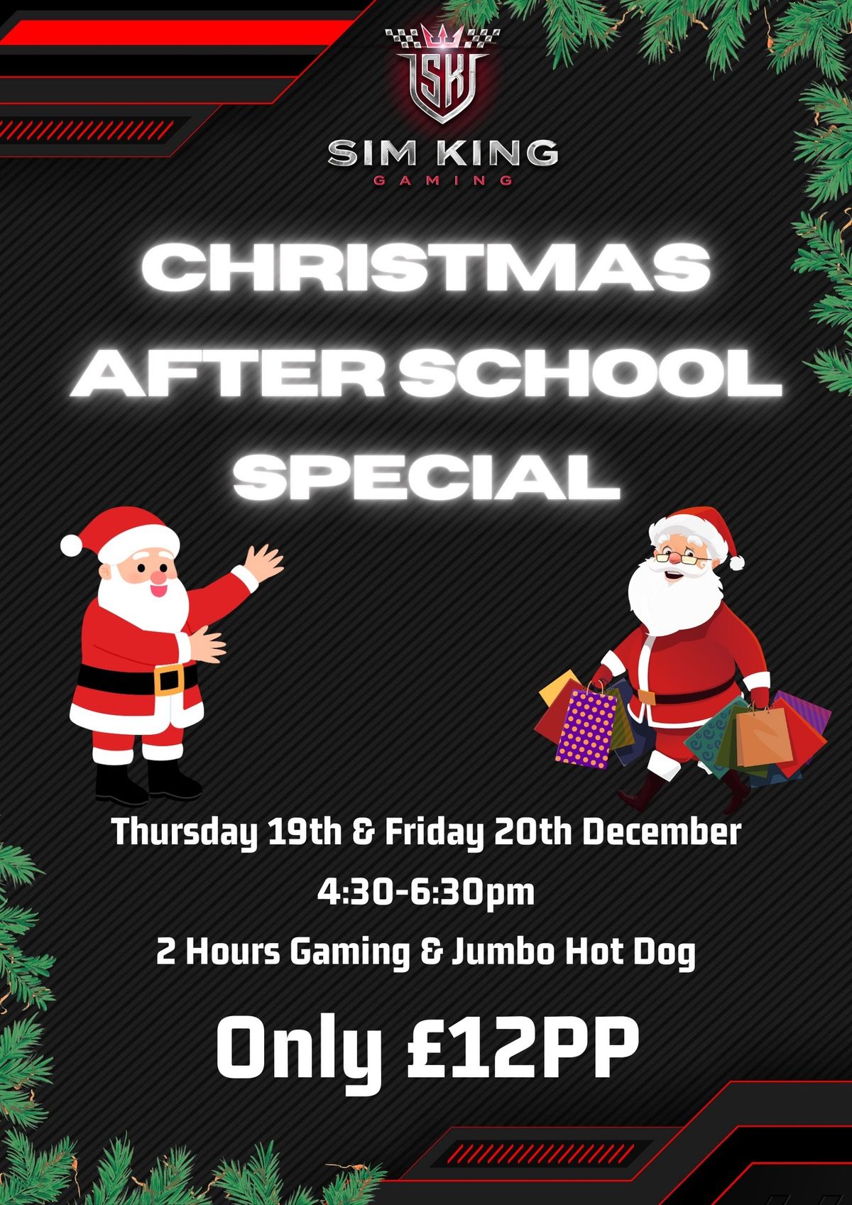 Christmas After School Special @Sim King Gaming Darlington