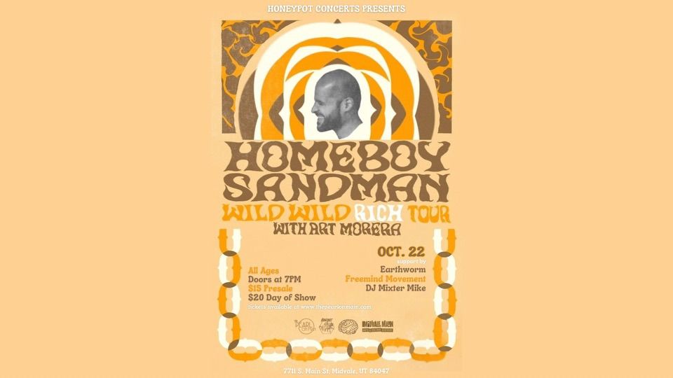 Honeypot Concerts Presents Homeboy Sandman with Art Morera