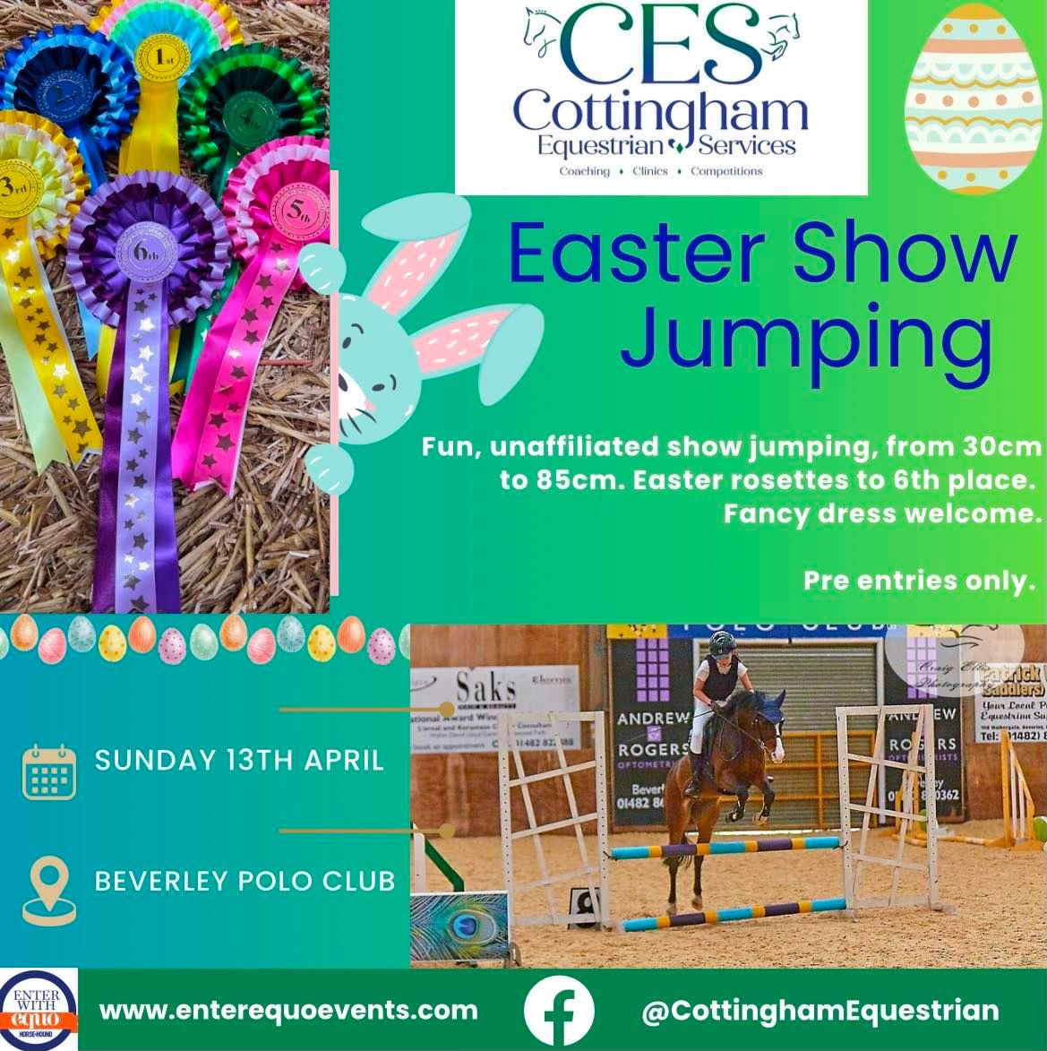 Easter Fun Unaffiliated Show Jumping at Beverley Polo Club