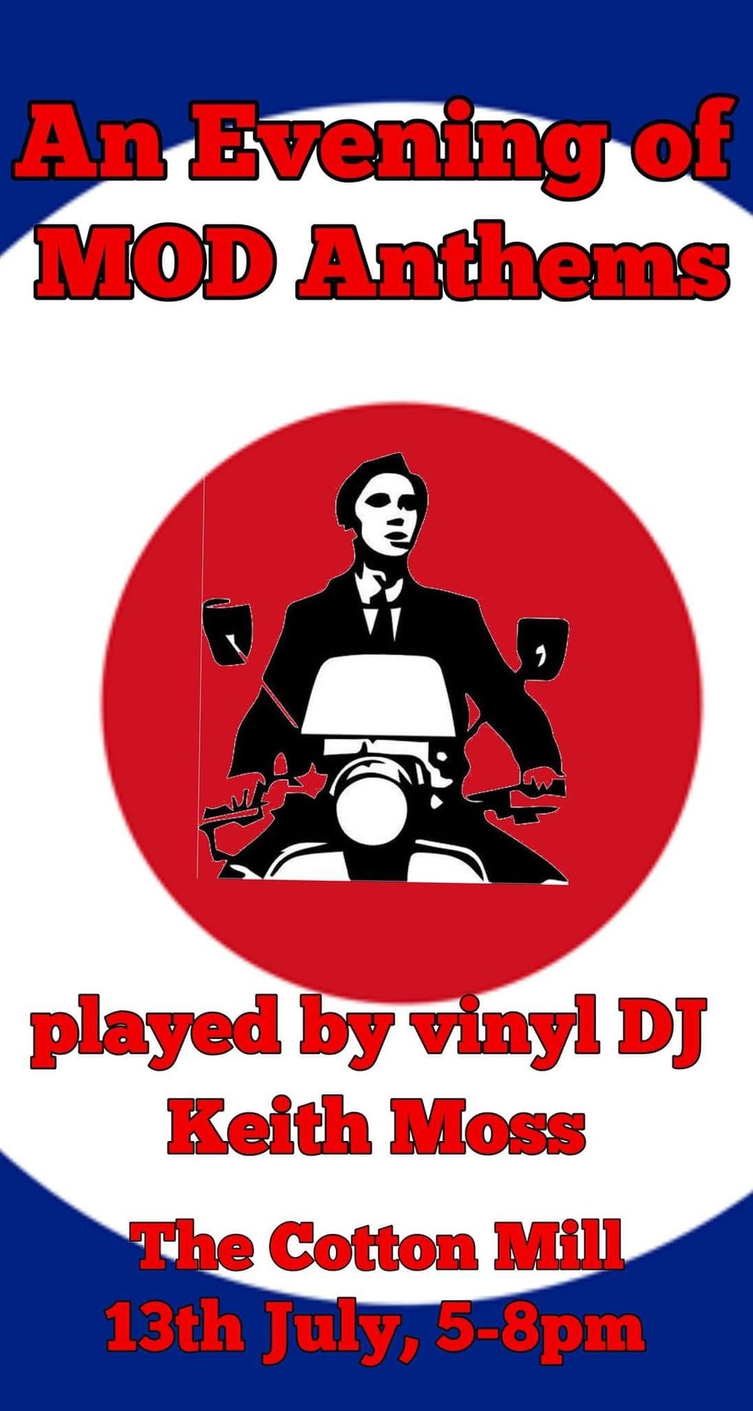 MOD vinyl DJ - KEITH MOSS